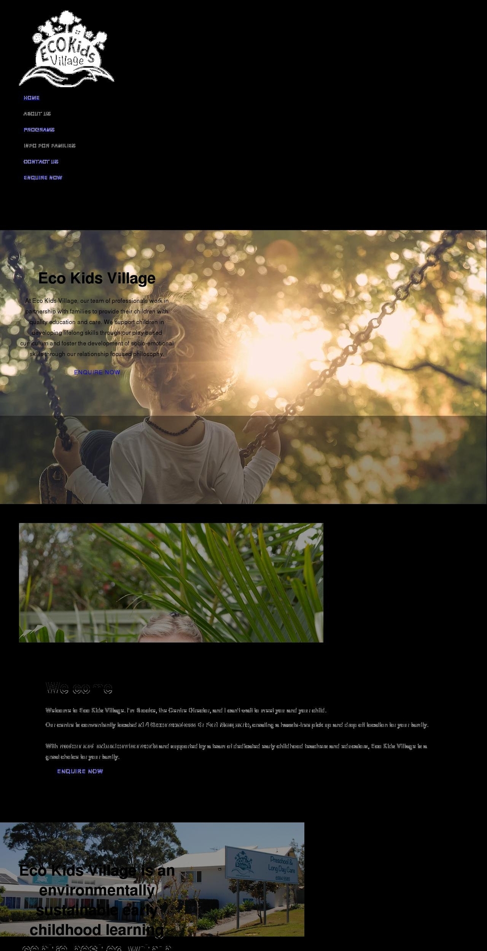 ecokidsvillage.com.au shopify website screenshot