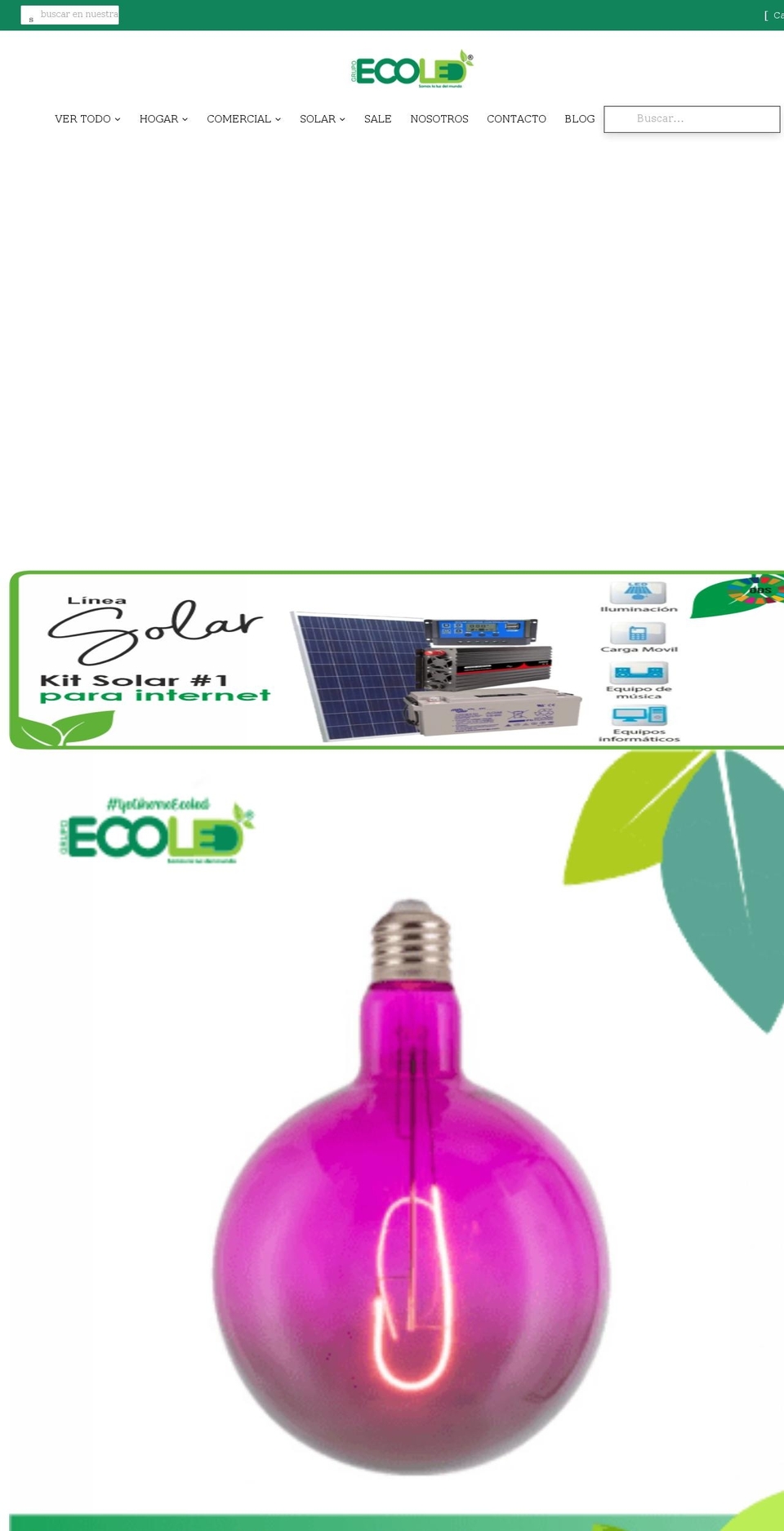 ecoled.com.co shopify website screenshot