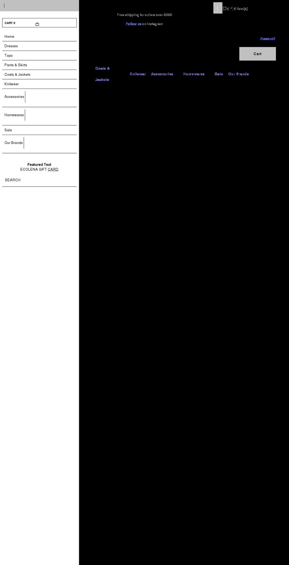 ecolena.com.au shopify website screenshot