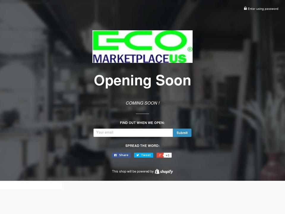 ecomarketus.com shopify website screenshot
