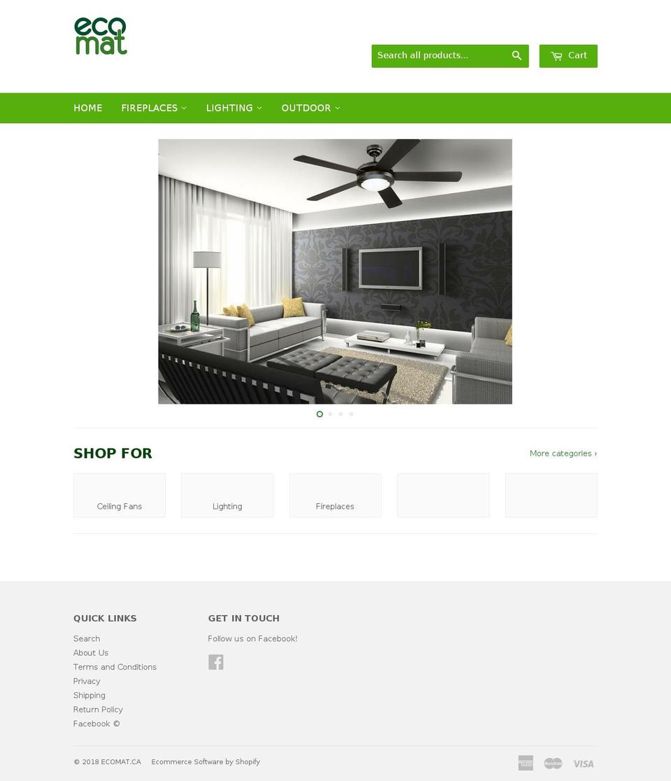 ecomat.ca shopify website screenshot
