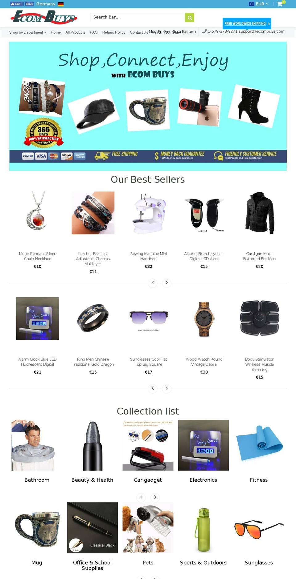 ecombuys.com — Shopify storefront screenshot