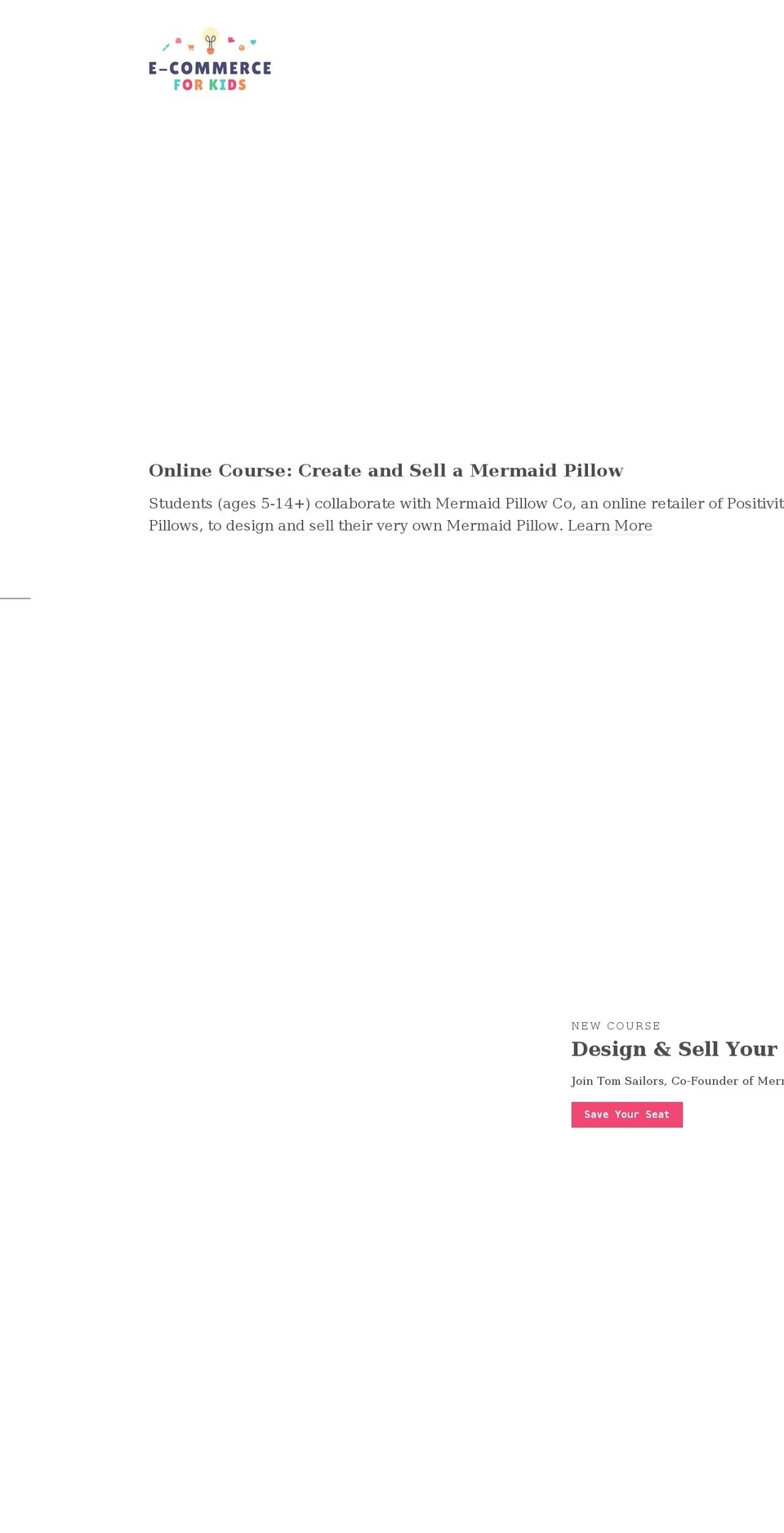 ecommkids.com — Shopify storefront screenshot