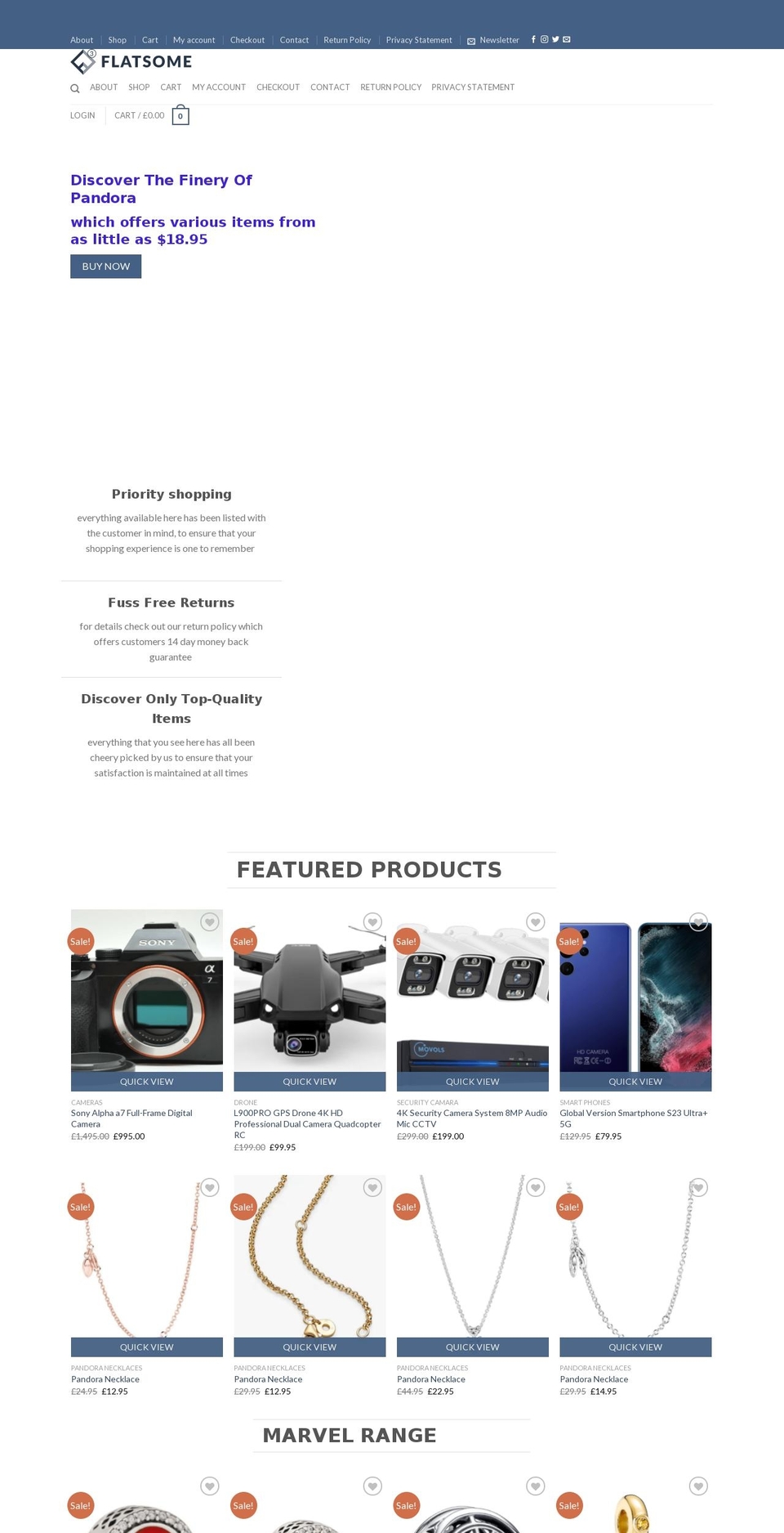 ecommoditystore.com — Shopify storefront screenshot