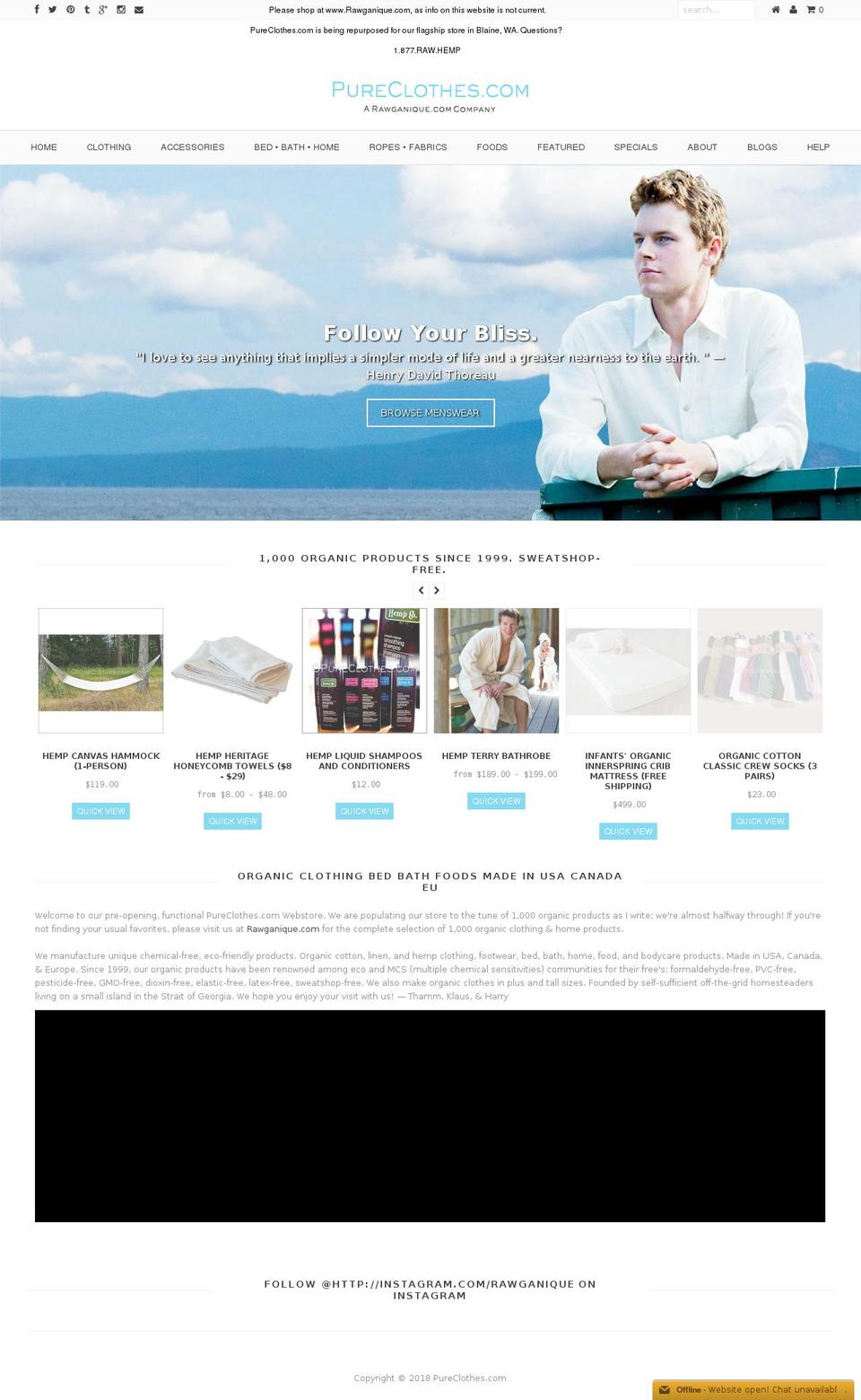 Copy of Testament Shopify theme site example ecoorganicclothing.com