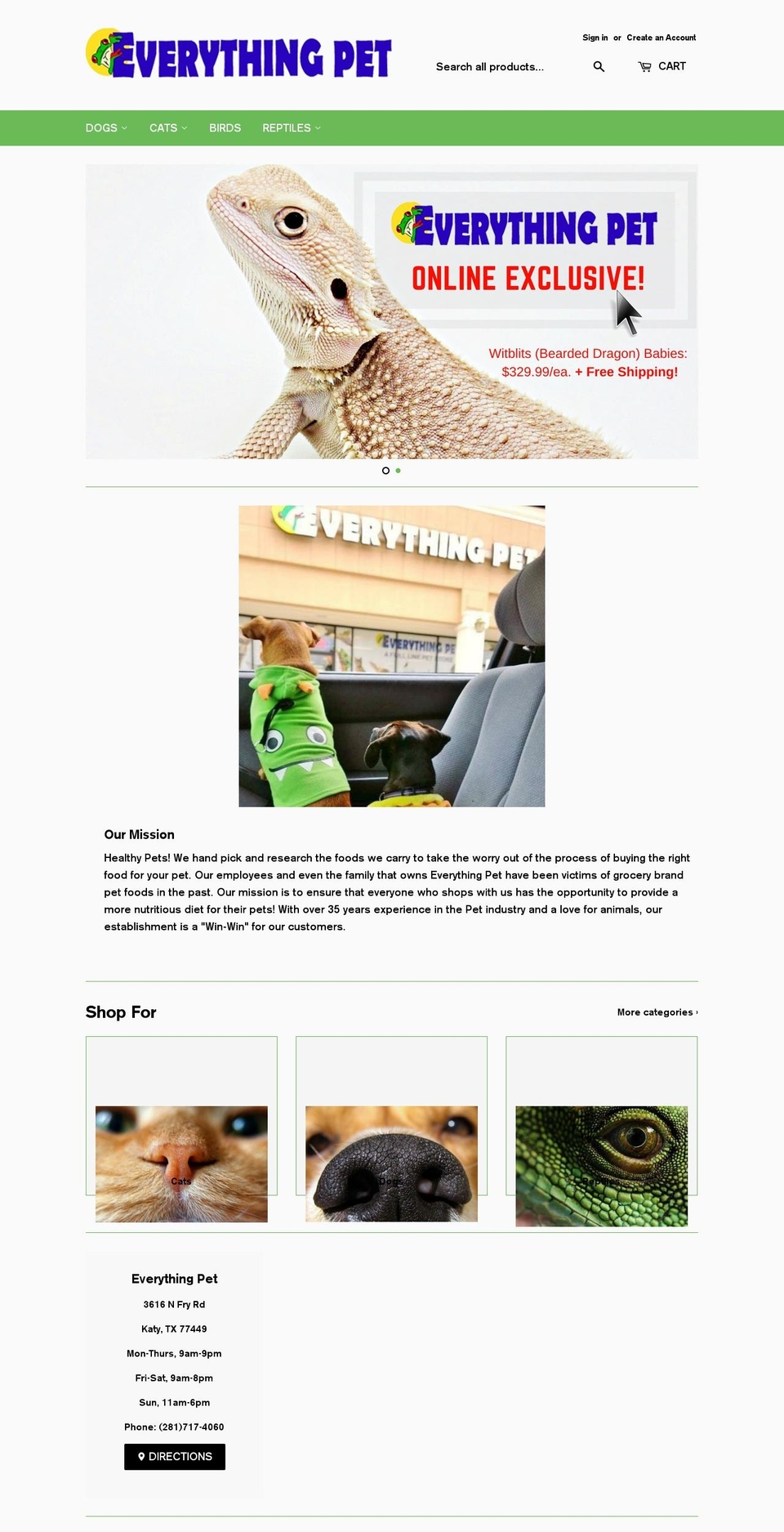 ecopet.pet shopify website screenshot