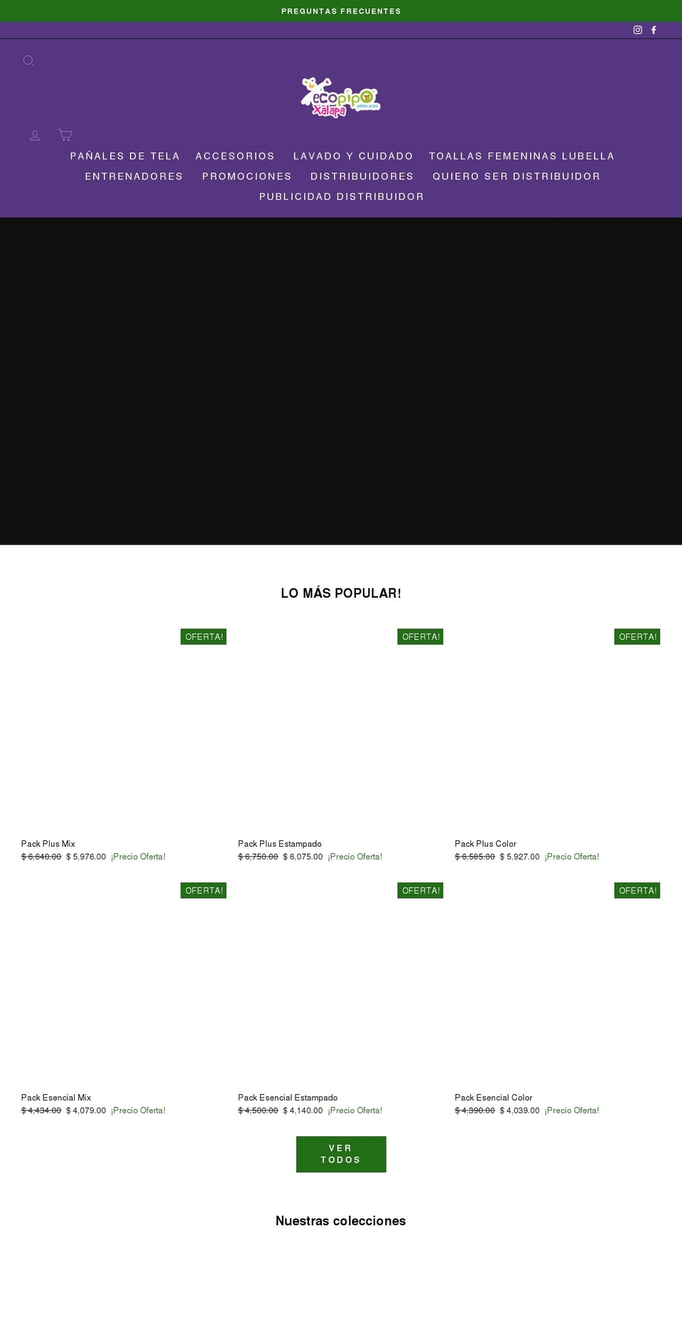 ecopipoxalapa.com — Shopify storefront screenshot