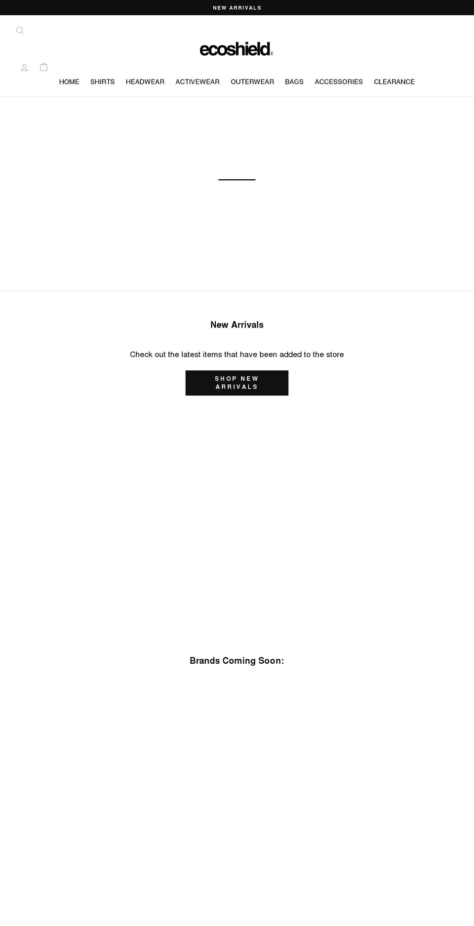 ecoshieldstore.com shopify website screenshot