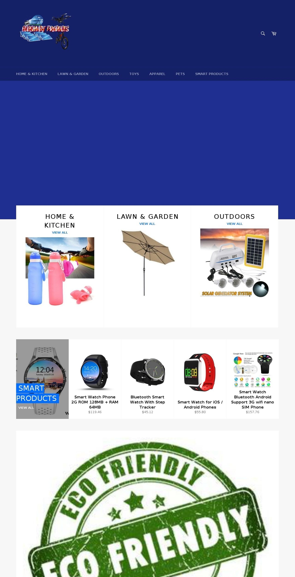 ecosmartproduct.com — Shopify storefront screenshot