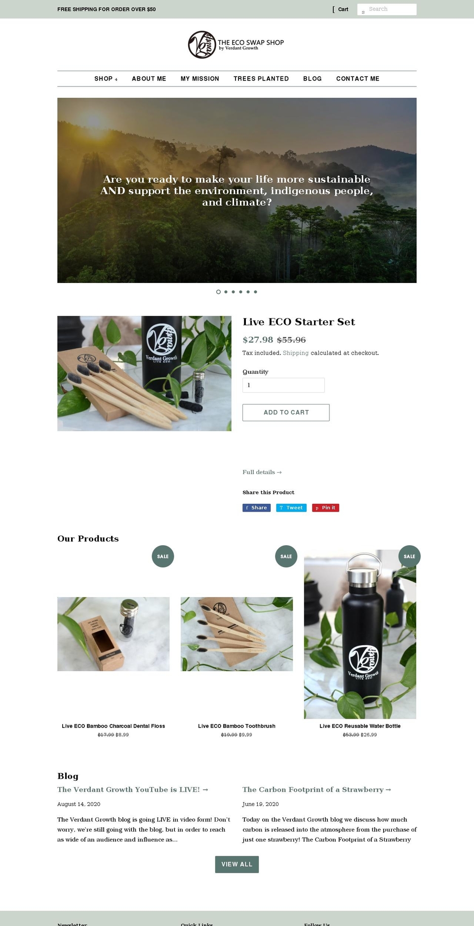 ecoswap.shop shopify website screenshot
