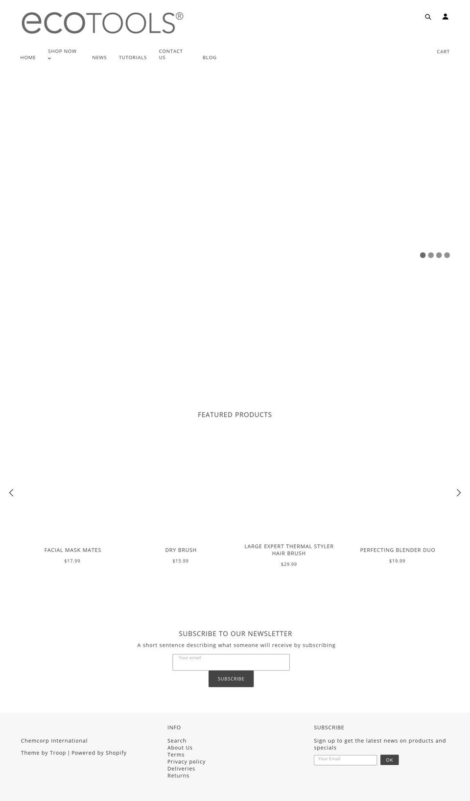 ecotools.com.au shopify website screenshot