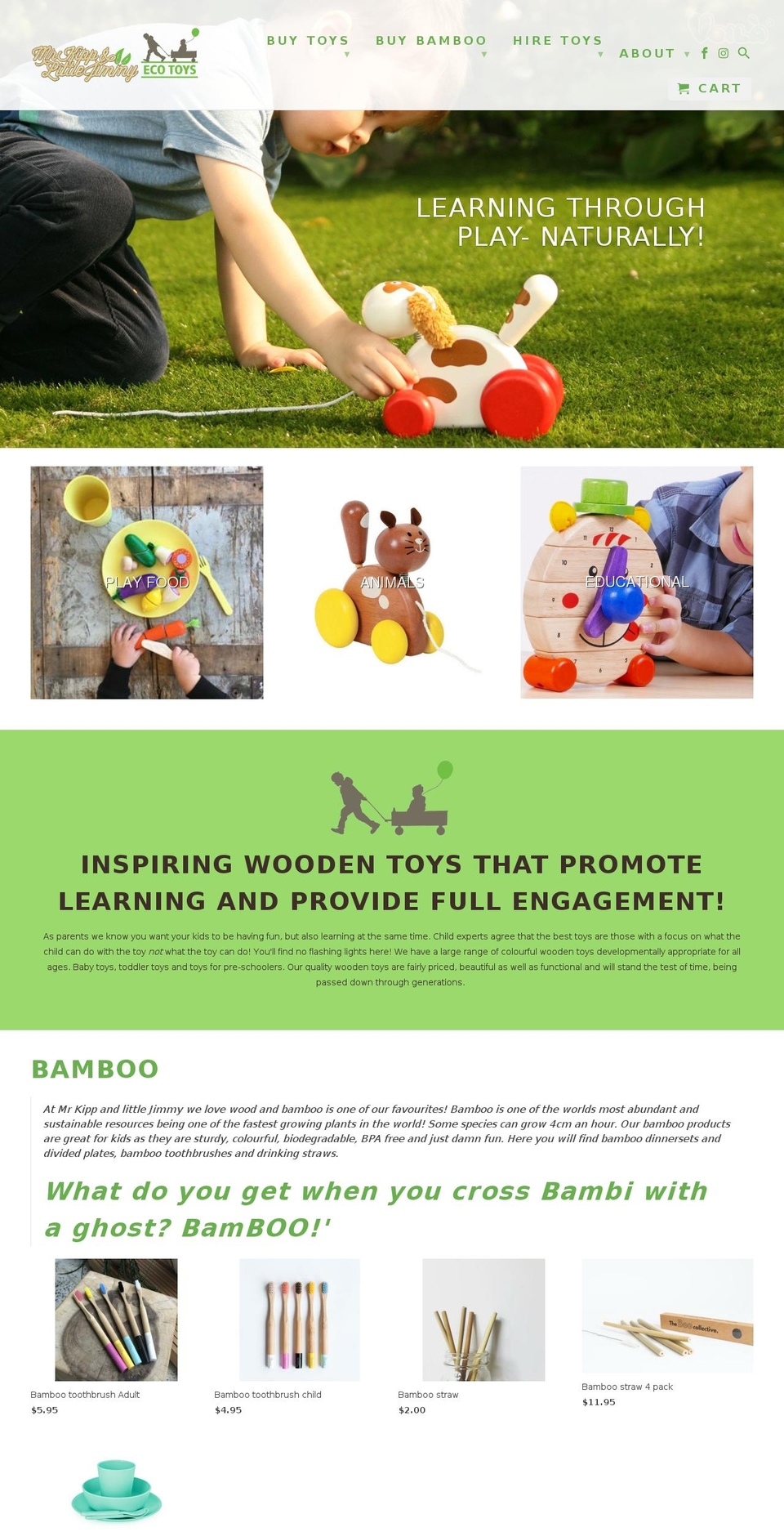 OOTS Support Shopify theme site example ecotoyhire.com.au