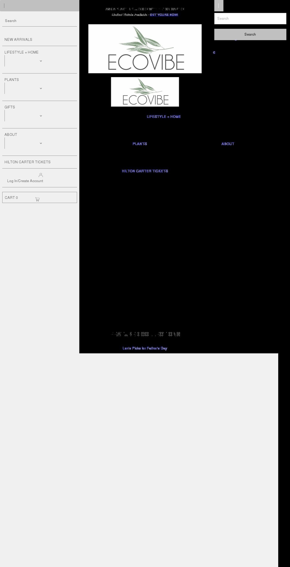ecovibestyle.com shopify website screenshot