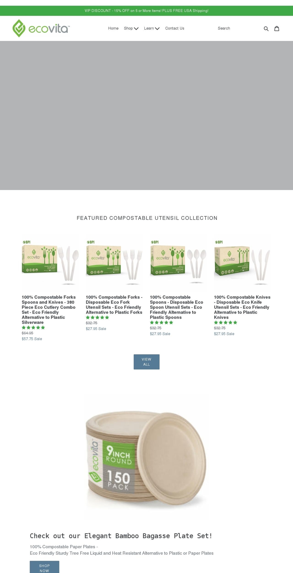 ecovita.co shopify website screenshot