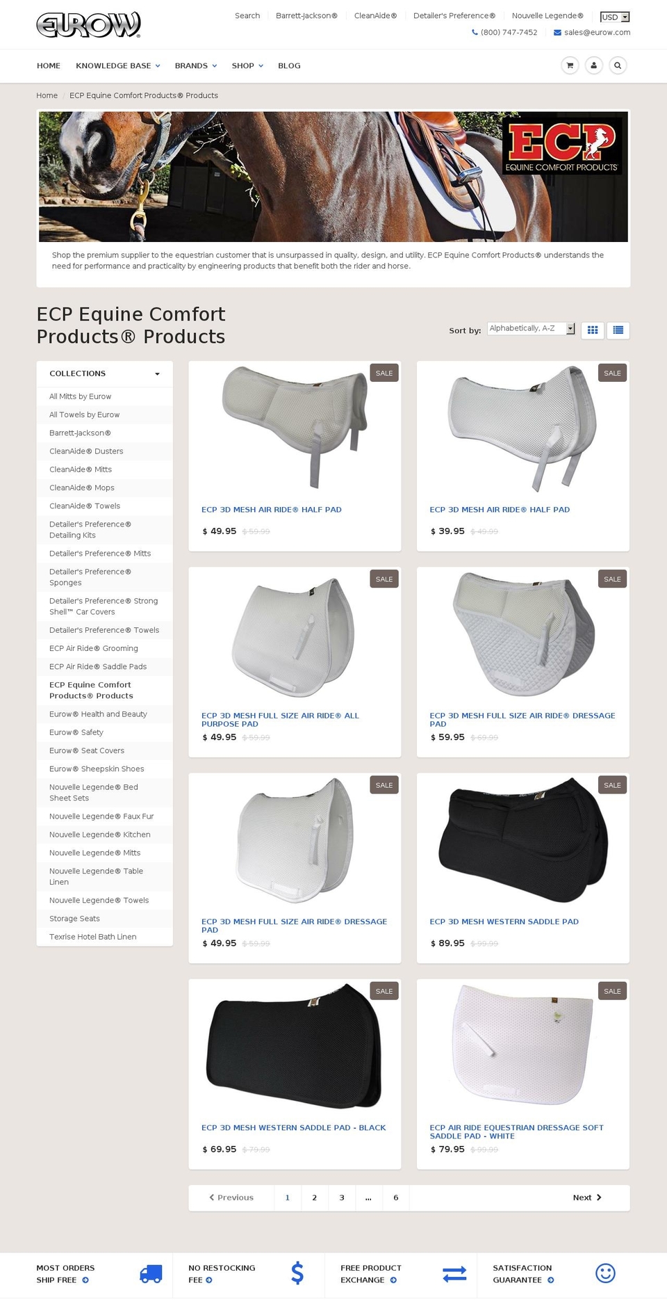 ecppads.com — Shopify storefront screenshot