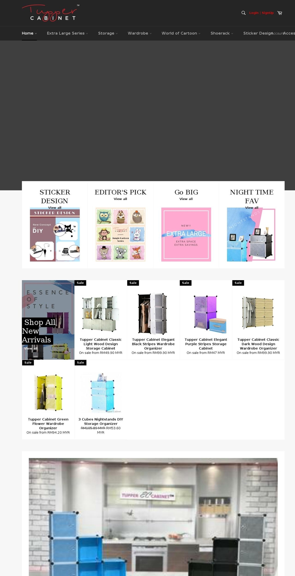 ecsbglobal.com — Shopify storefront screenshot