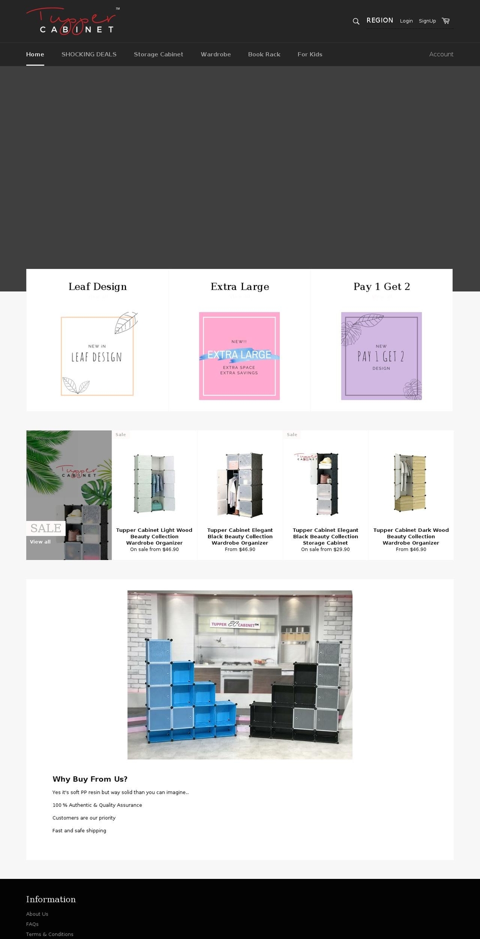 ecsbglobalsg.com — Shopify storefront screenshot