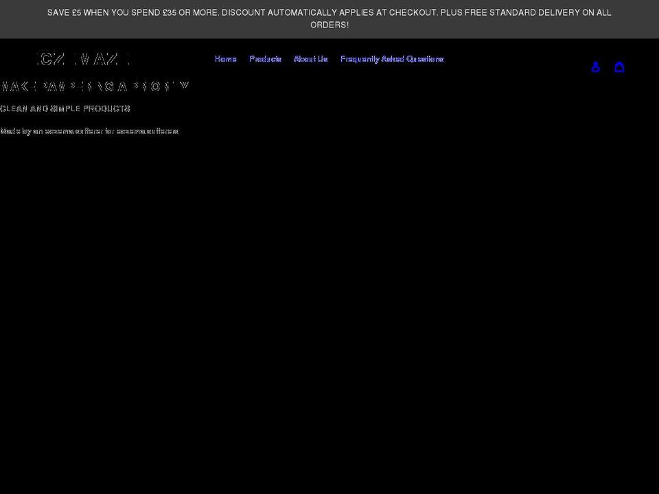 eczemaze.com shopify website screenshot