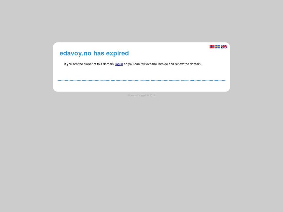 edavoy.no shopify website screenshot