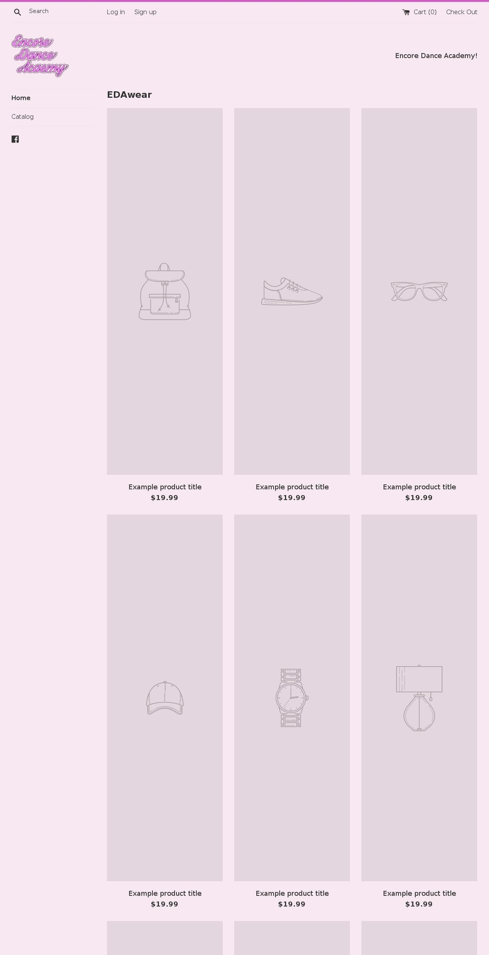 edawear.com — Shopify storefront screenshot