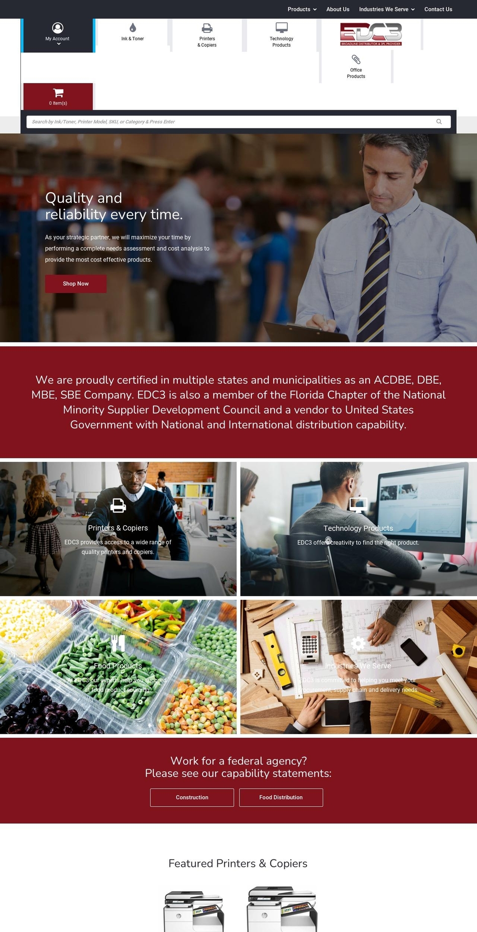 Tangent MTW  MPSToolbox Shopify theme site example edc3global.com