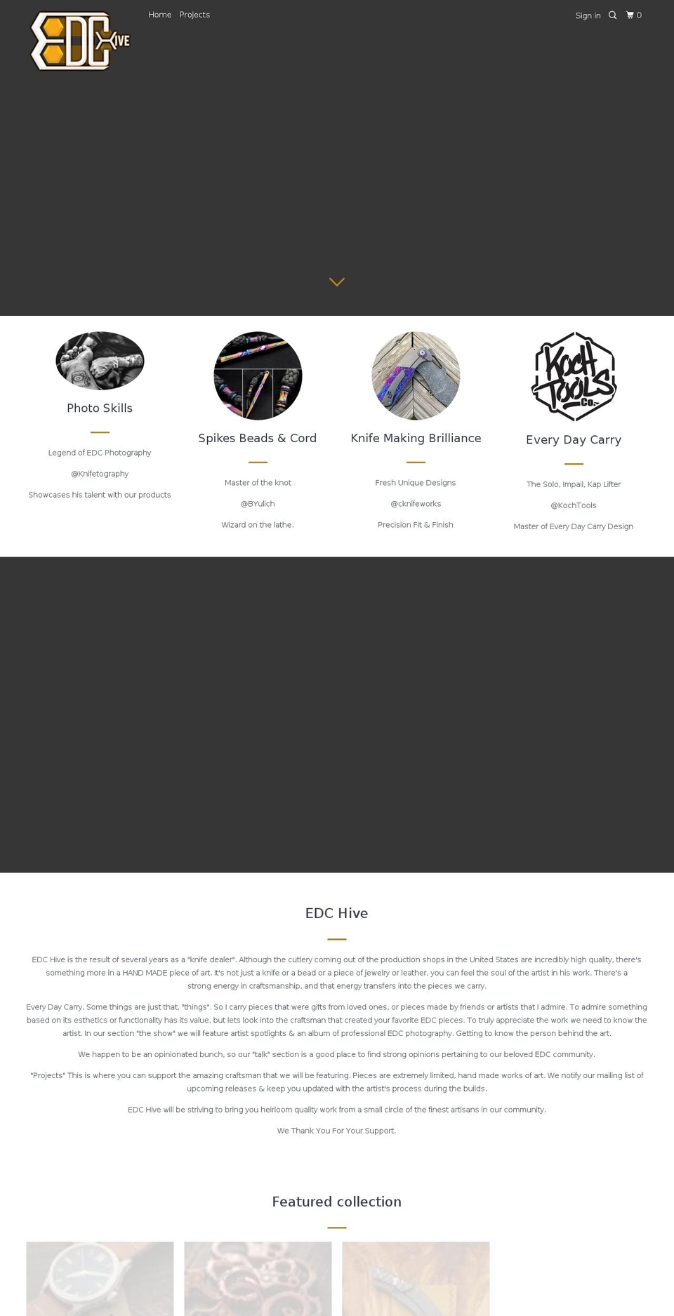edchive.com — Shopify storefront screenshot