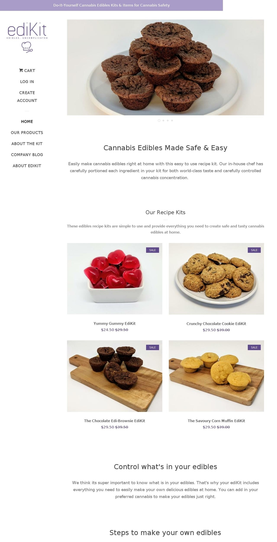 eddyme.com shopify website screenshot