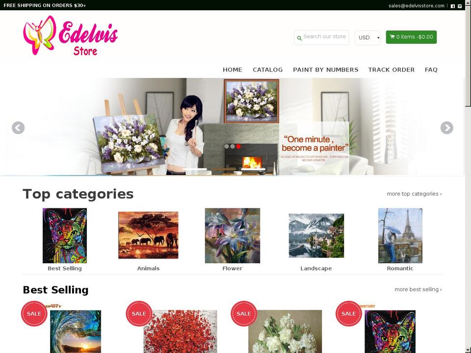 shopbooster173-290417207 Shopify theme site example edelvis-store.myshopify.com