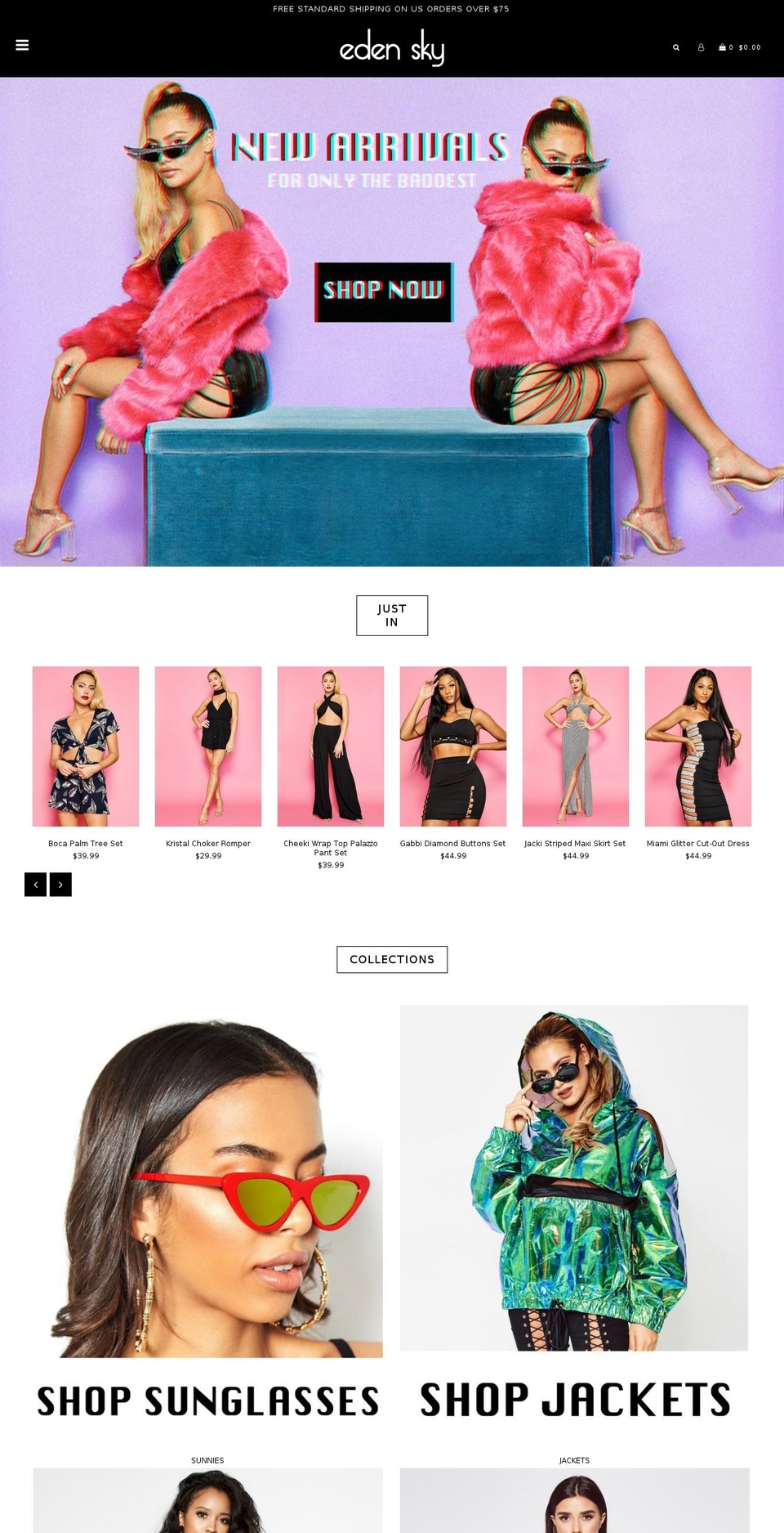 edensky.com — Shopify storefront screenshot