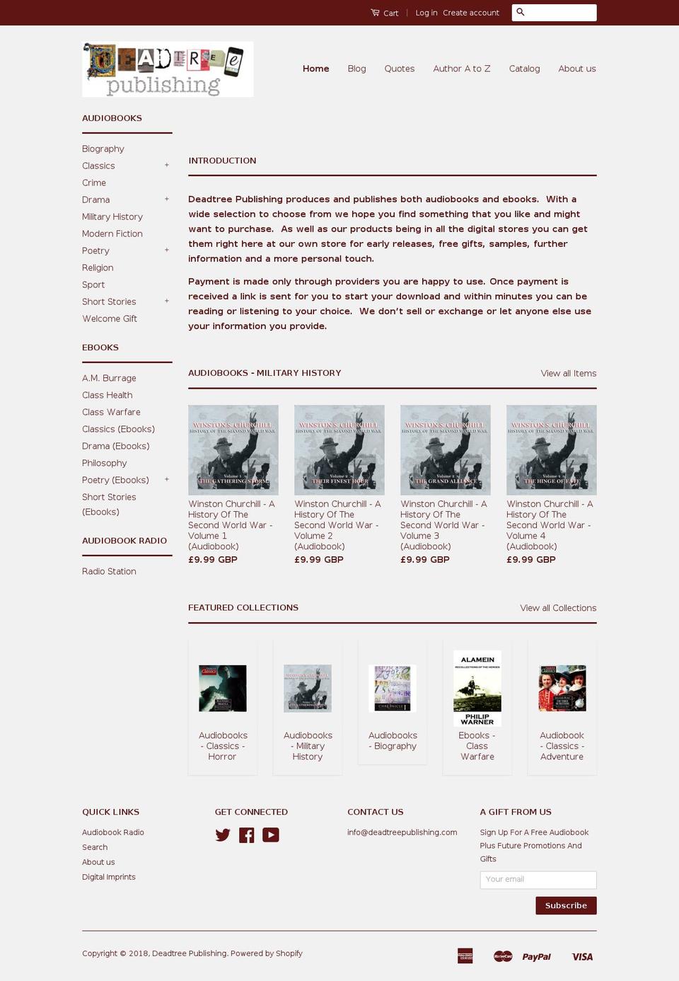 edgarwallace.net shopify website screenshot