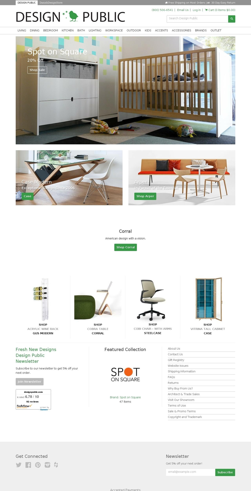 edgemodern.us shopify website screenshot