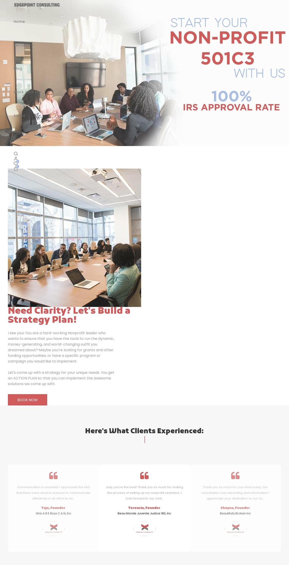 edgepointconsult.com shopify website screenshot