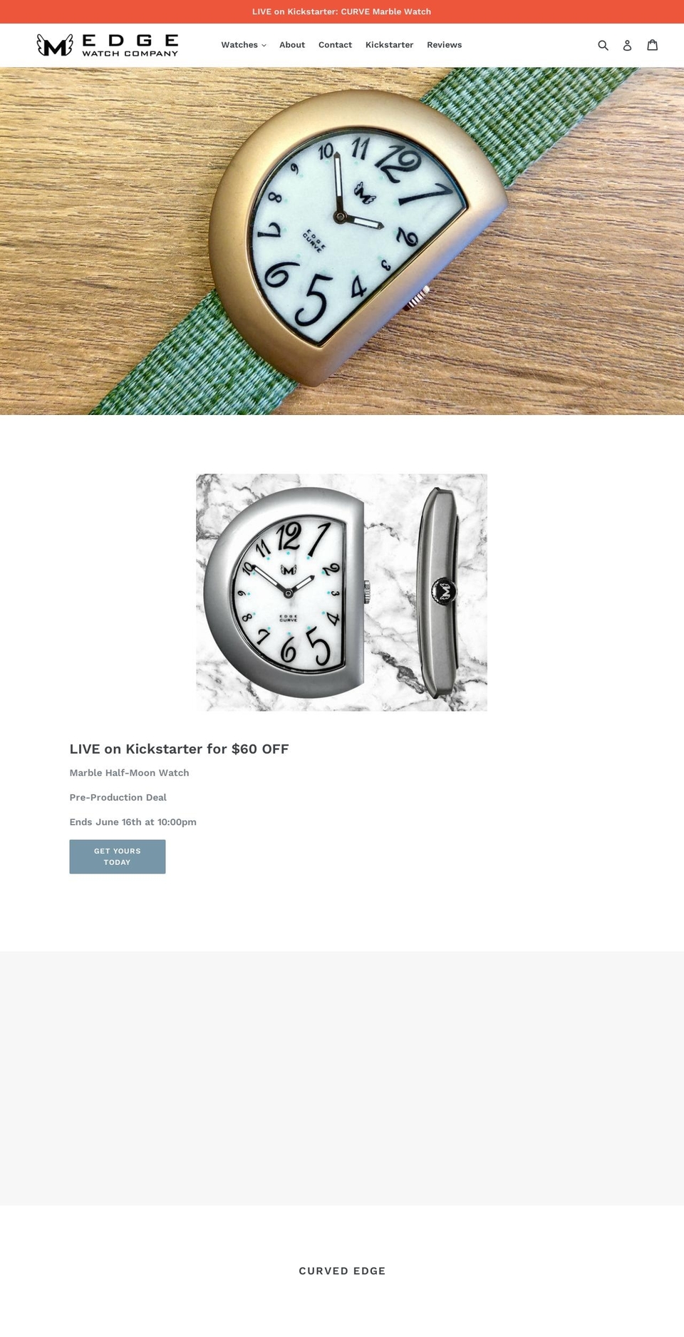 edgewatchco.com shopify website screenshot