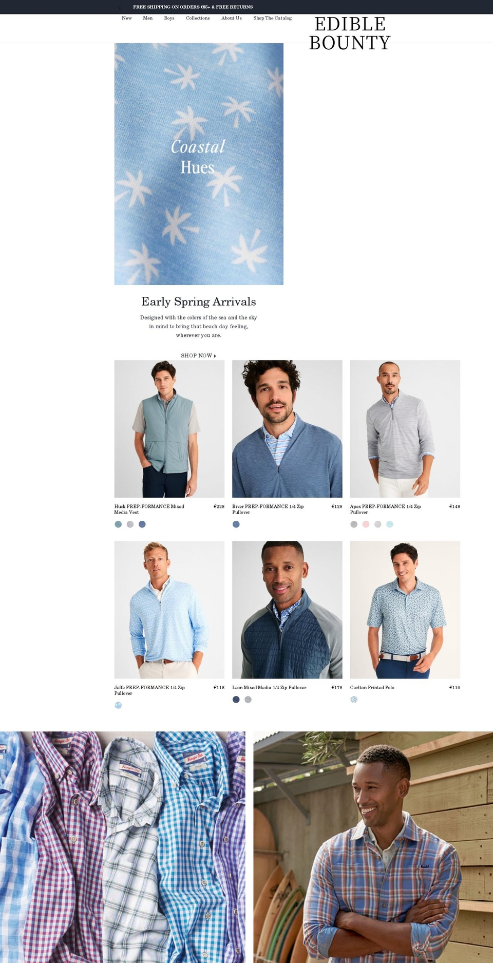 GS End of Season Sale - PROD Shopify theme site example ediblebounty.com