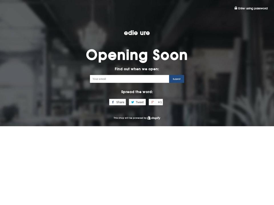 edieure.com shopify website screenshot