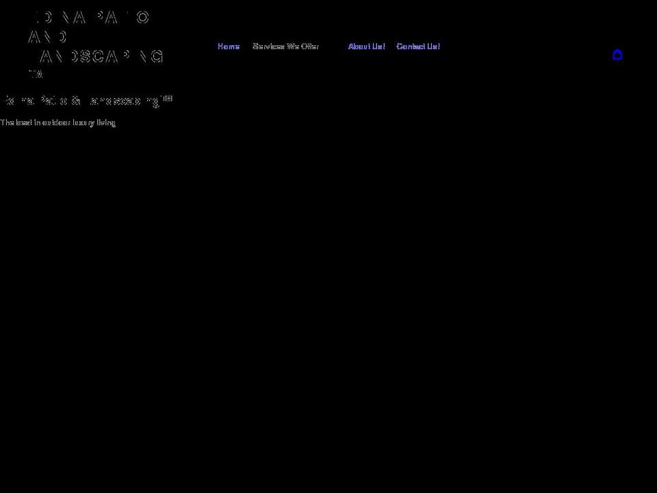 edinapatioandlandscaping.com shopify website screenshot