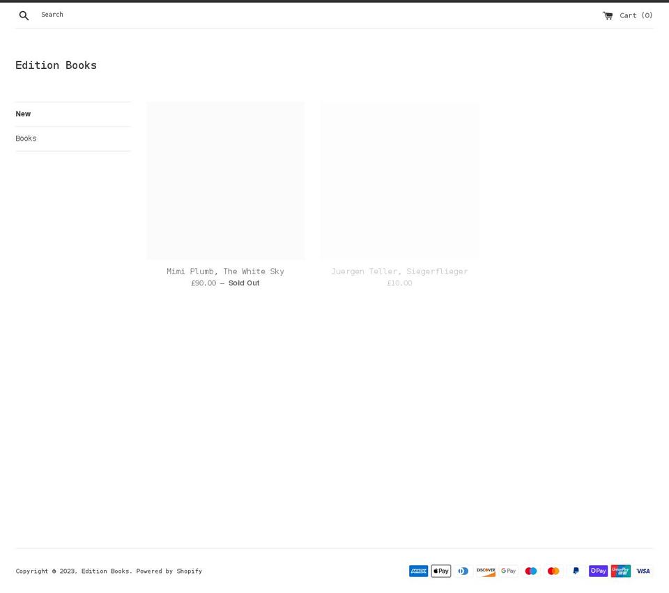 editionbooks.org shopify website screenshot