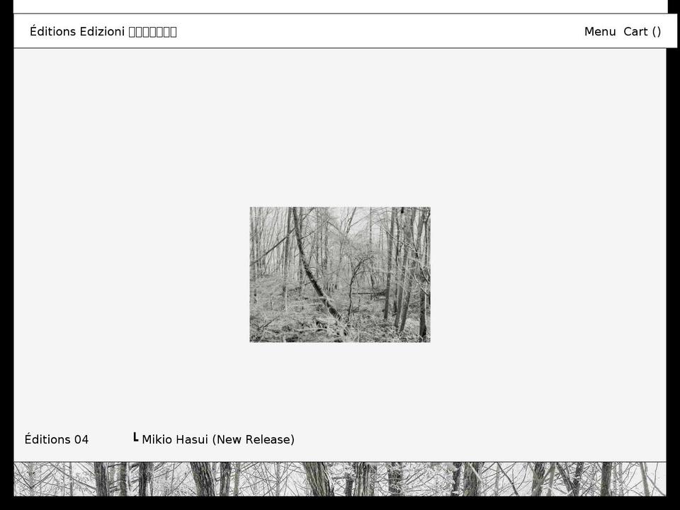 editions02.com shopify website screenshot