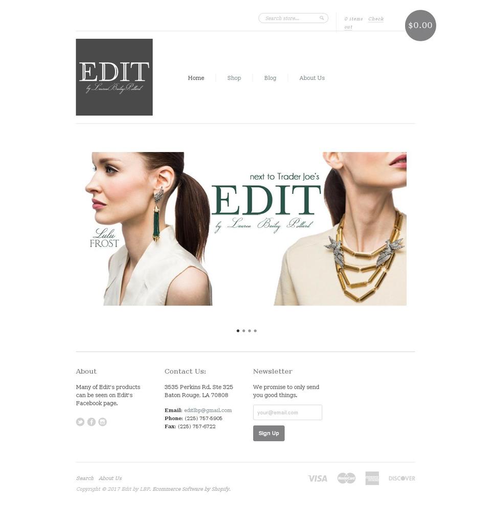 editlbp.com shopify website screenshot