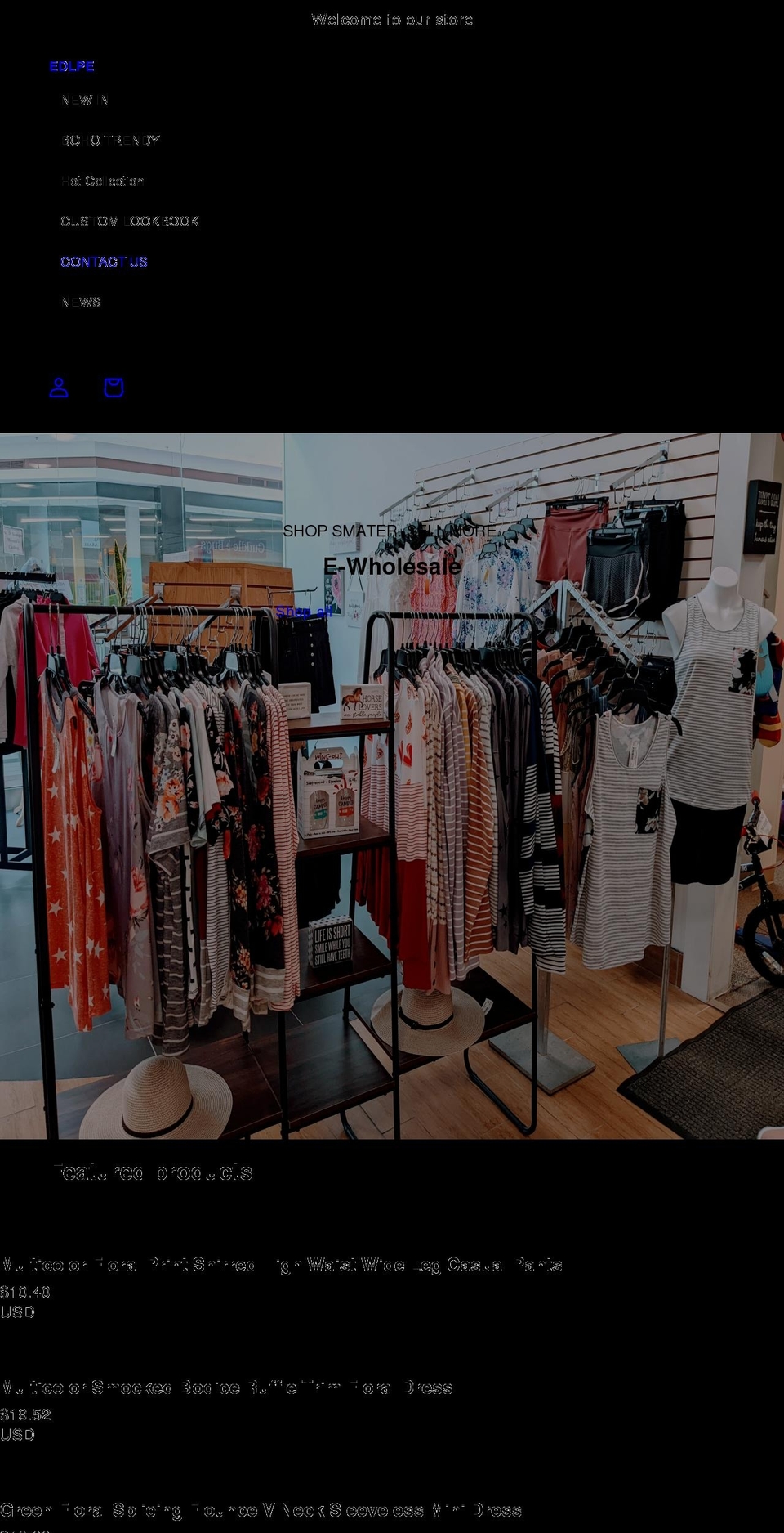 edlpe.com shopify website screenshot