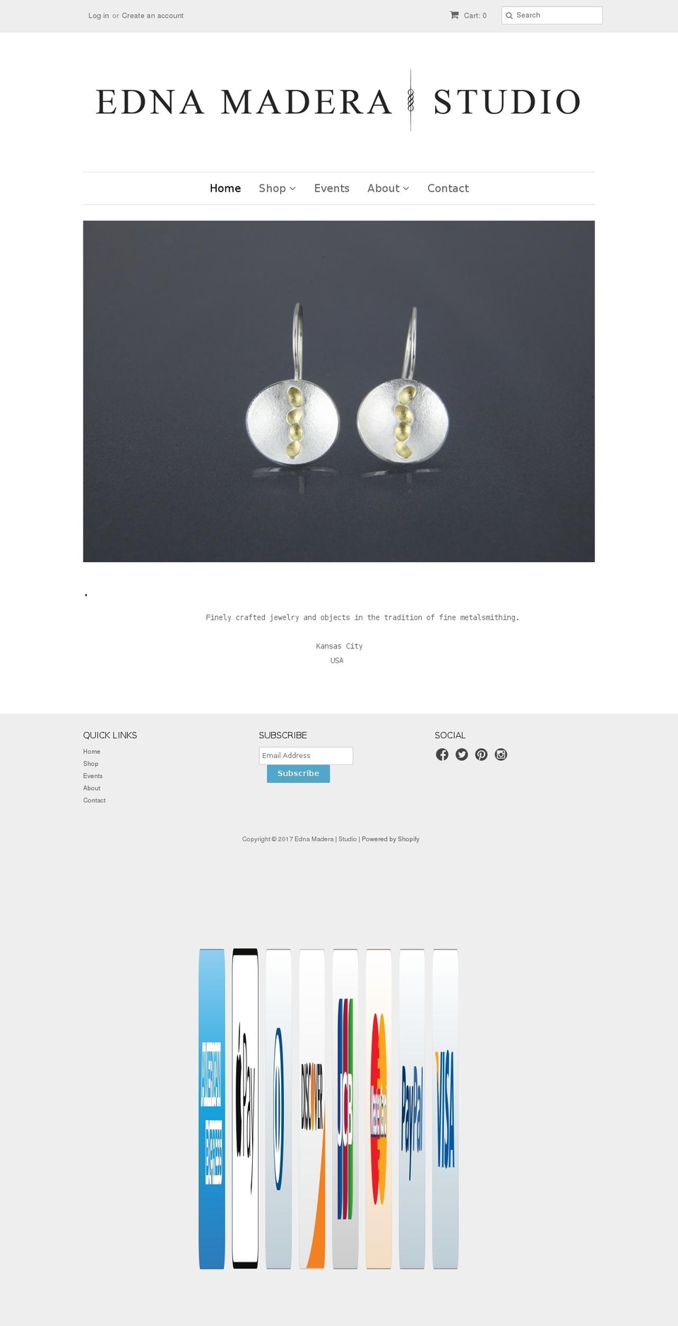 ednamadera.com shopify website screenshot