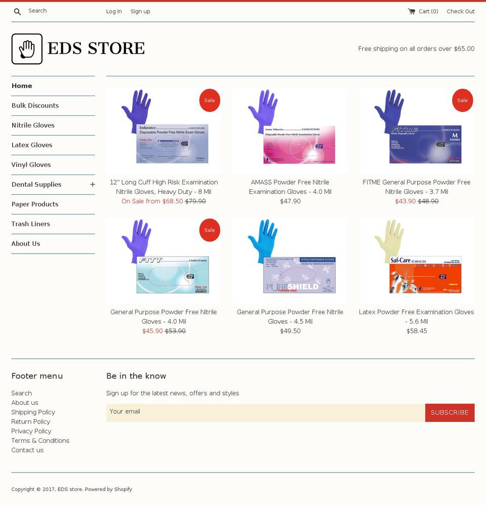 edsstore.com shopify website screenshot
