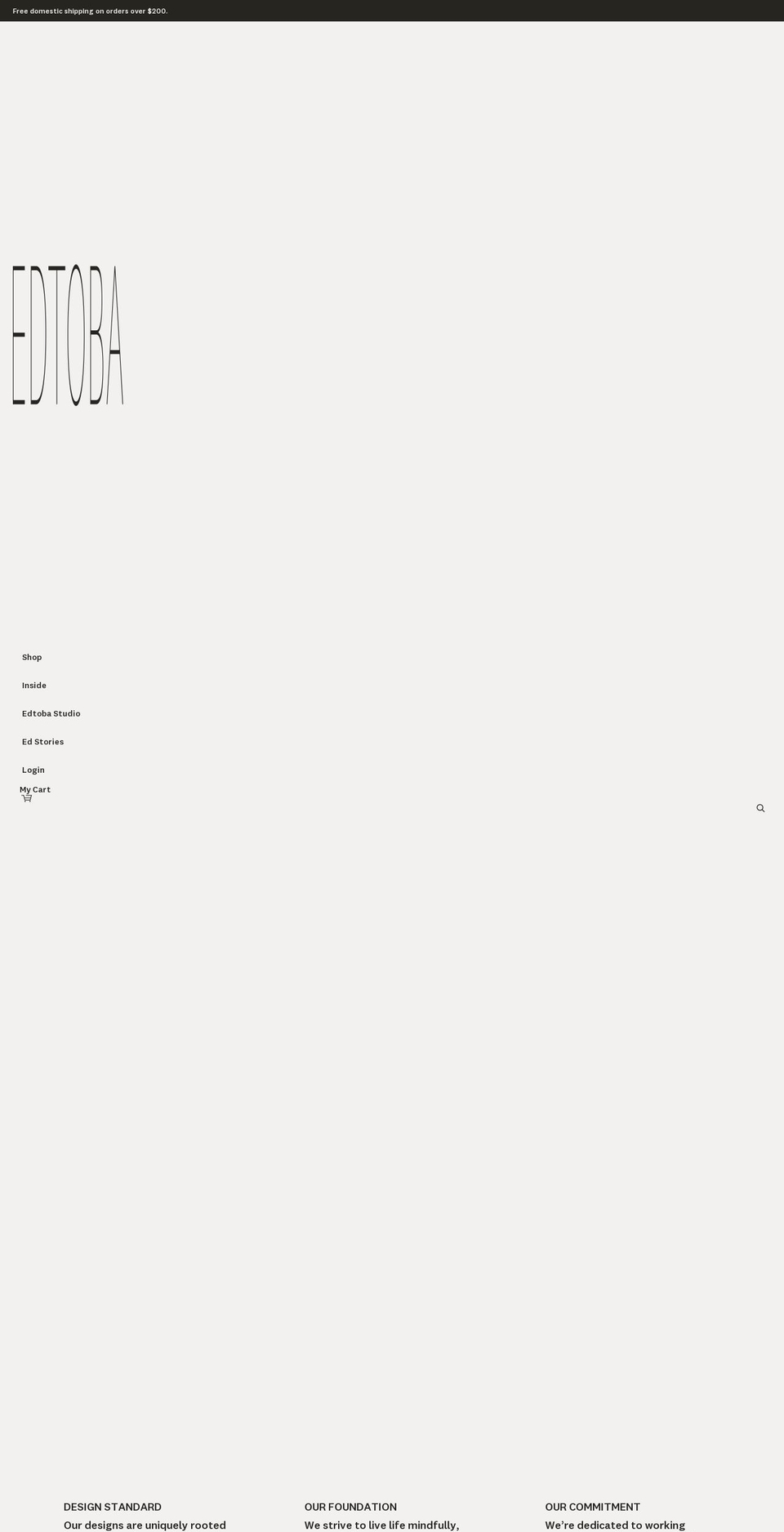 edtoba.com — Shopify storefront screenshot