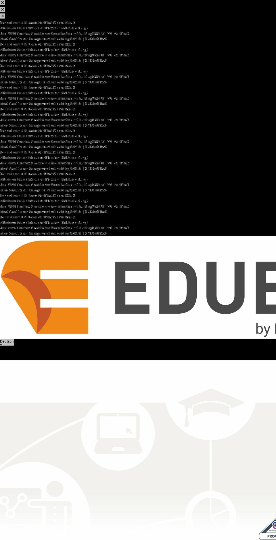 edubim-campus.de shopify website screenshot