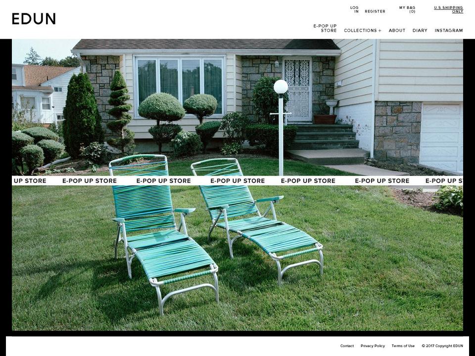 EDUN 2017 PRE-LAUNCH Shopify theme site example edunjewelry.com
