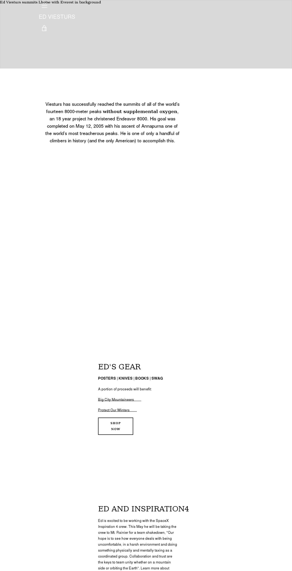 edviesturs.com shopify website screenshot