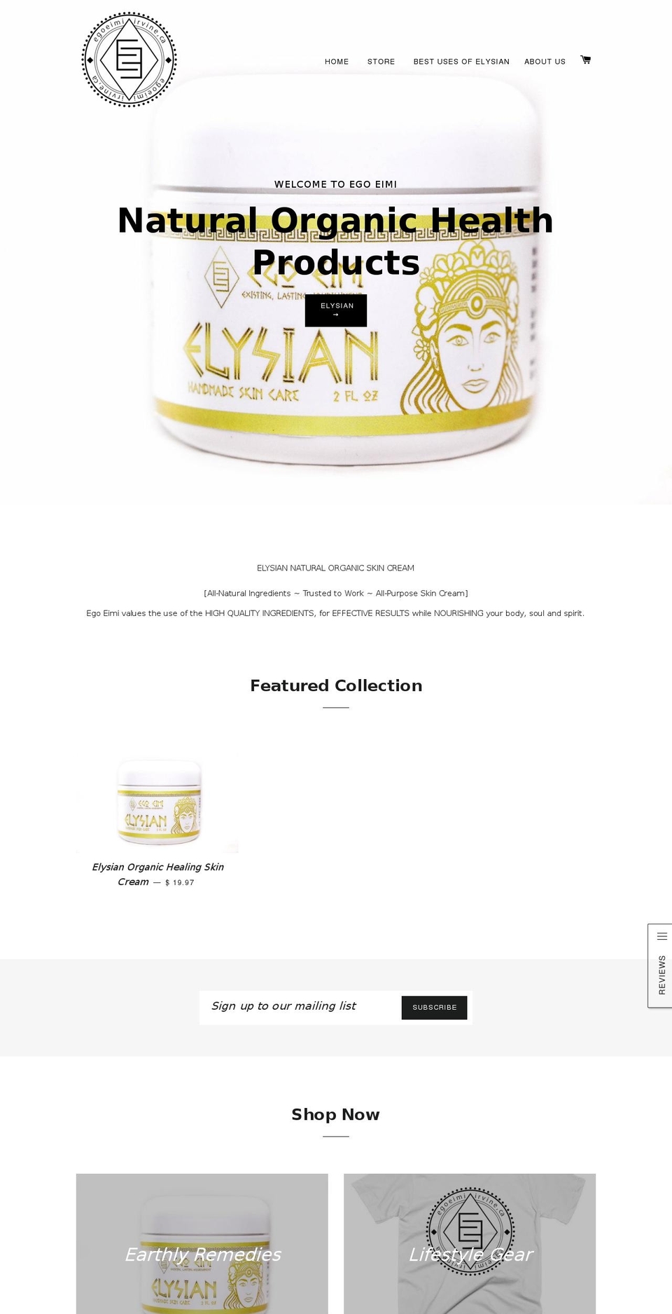 eeimi.com shopify website screenshot