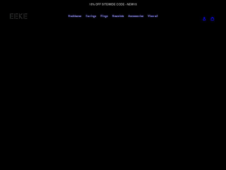 eekeshop.com shopify website screenshot