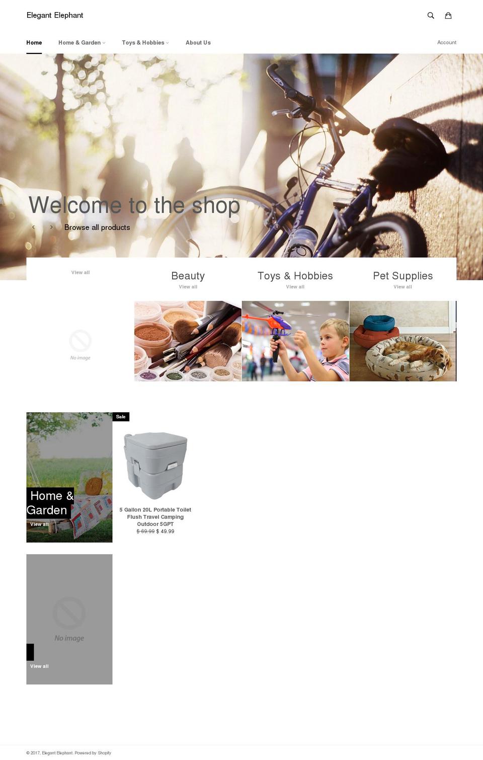 eelephantinc.com shopify website screenshot