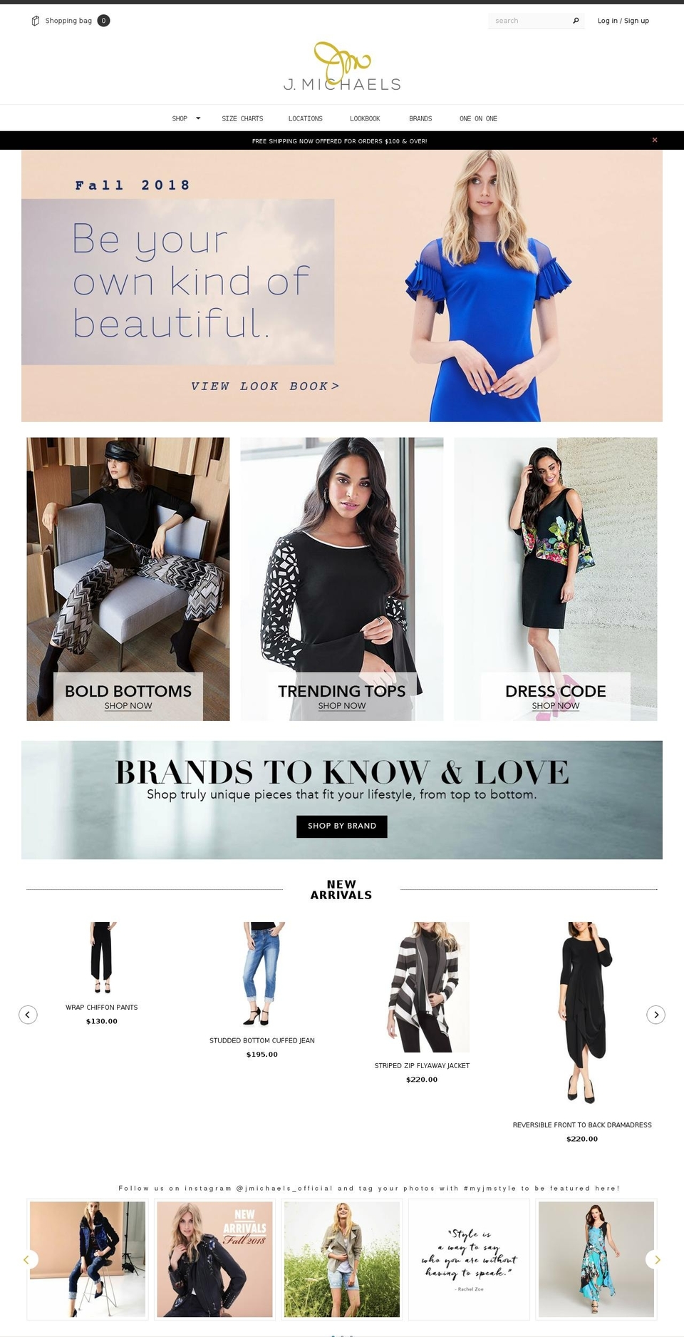J. Michaels Shopify theme site example eeva.ca
